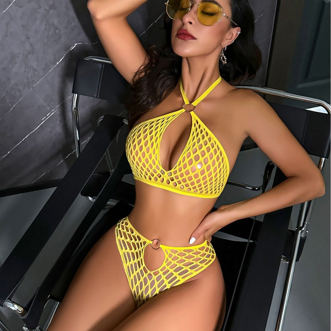 Bikini fishnet underwear