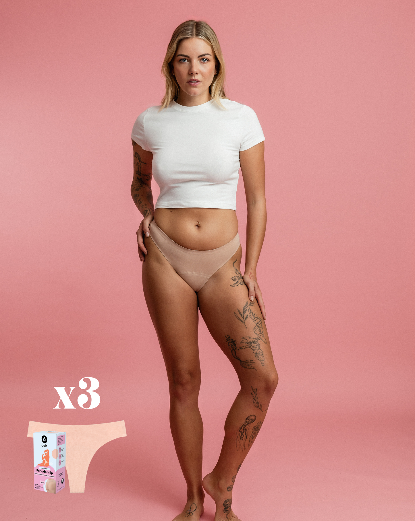 Bundle - Daily- String- Beige