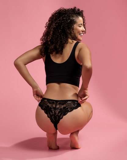 3 x Set- Daily Briefs with Insert - Brazilian - Black