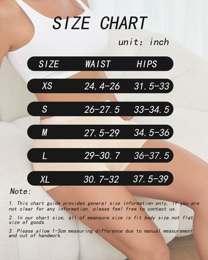 6Pcs Boyshort Underwear