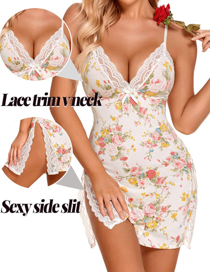 Women's baby doll dress pajamas