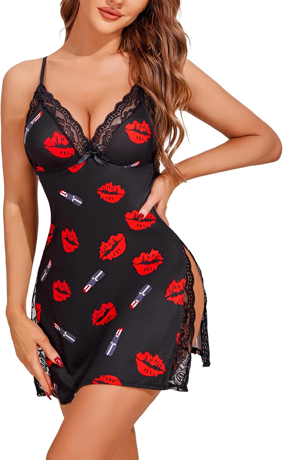 Women's baby doll dress pajamas